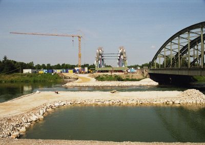 Gersthofen, Lechbrücke an der BAB 8