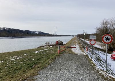 Dammsicherung Isar-Staustufen Gummering, Dingolfing